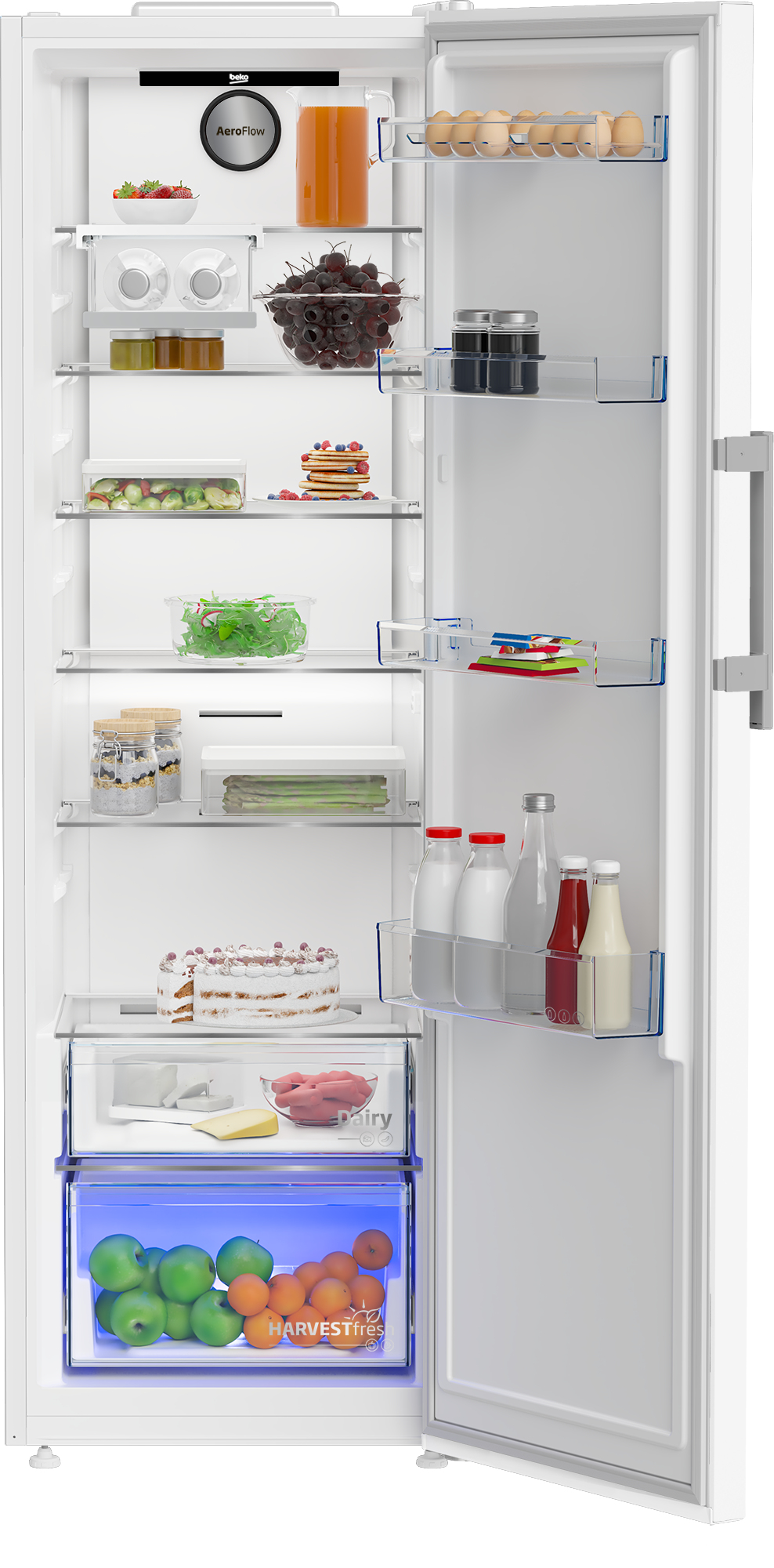 Beko B3RMLNE444HW1 fridge Freestanding – image 5