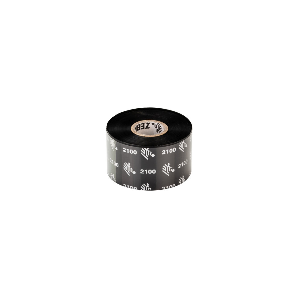 Zebra 2100 Wax thermal ribbon 450 m Black