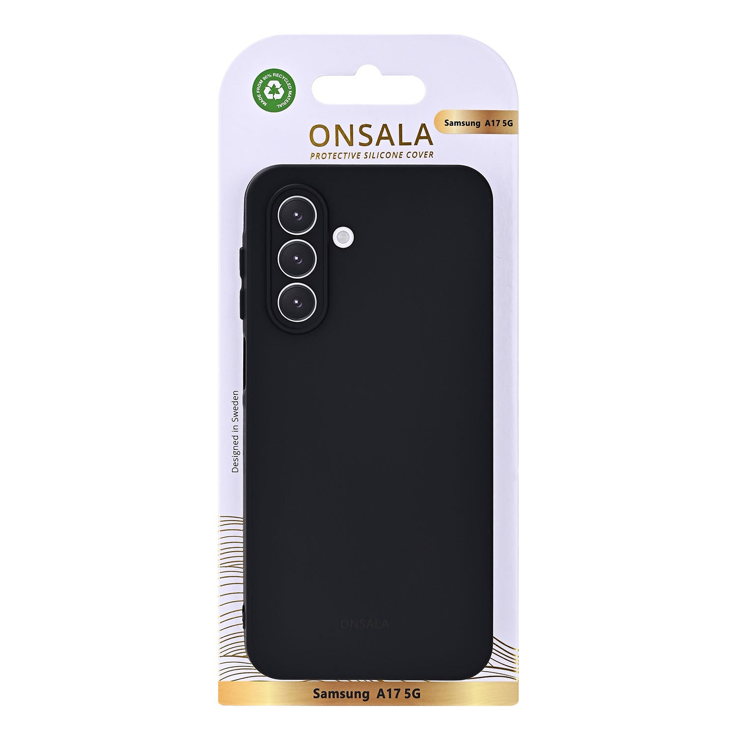 Onsala Phone Case with Silicone Feel Black - Samsung Galaxy A17 – image 2