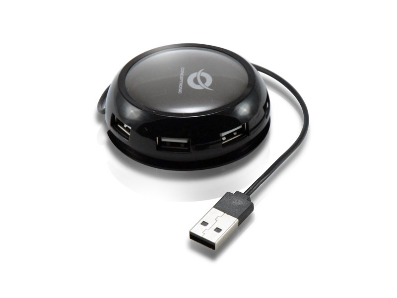 Conceptronic 7-Ports Round Shape USB 2.0 Hub – image 1