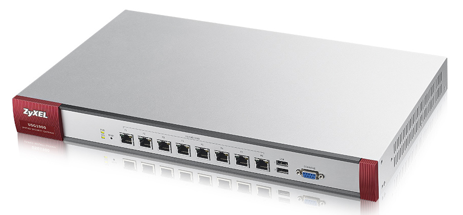 Zyxel USG1900 hardware firewall 7 Gbit/s