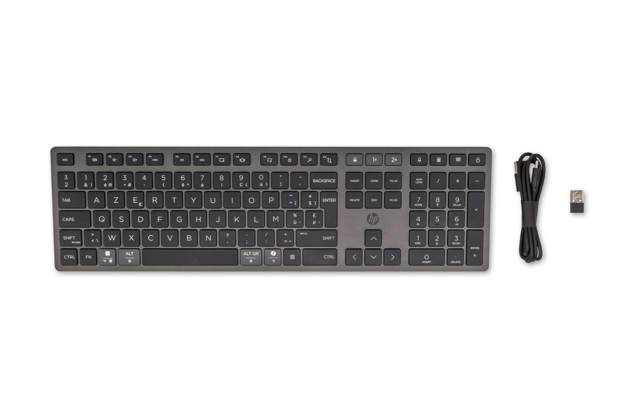 HP 720 Multi-Device Rechargeable Wireless Keyboard