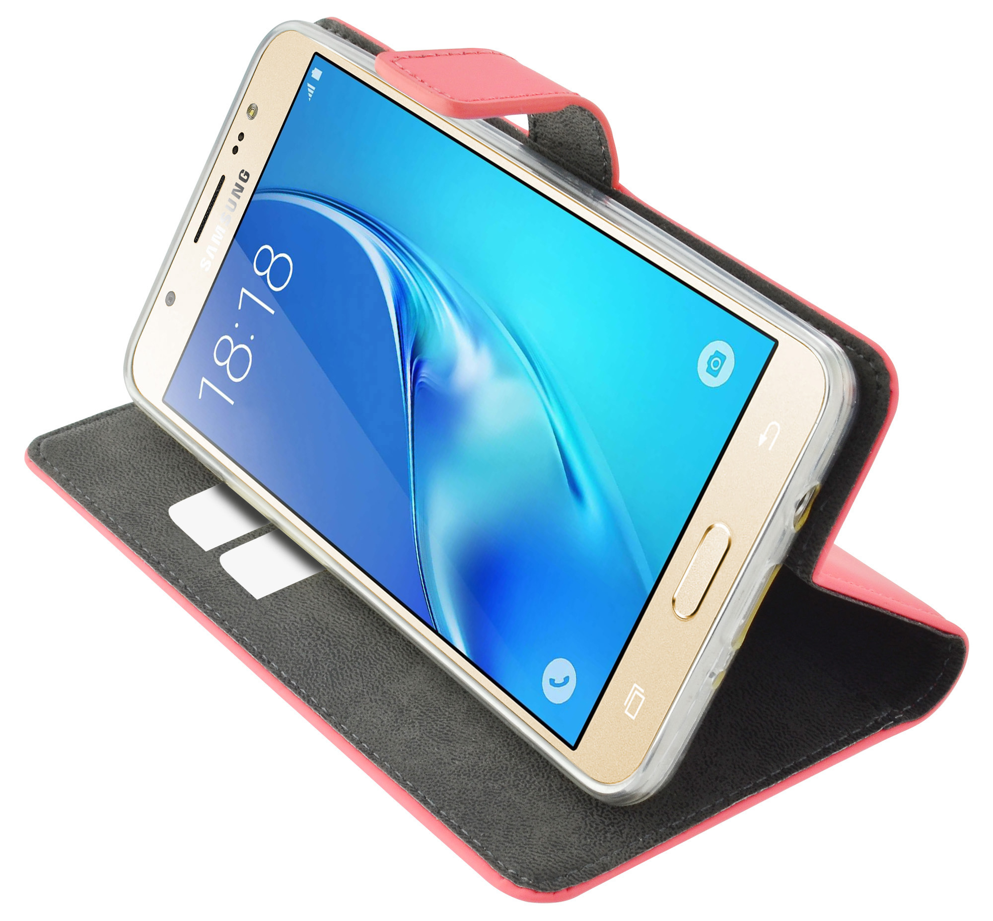 Mobiparts Premium Wallet TPU Case Samsung Galaxy J5 (2016) Peach Pink – image 5