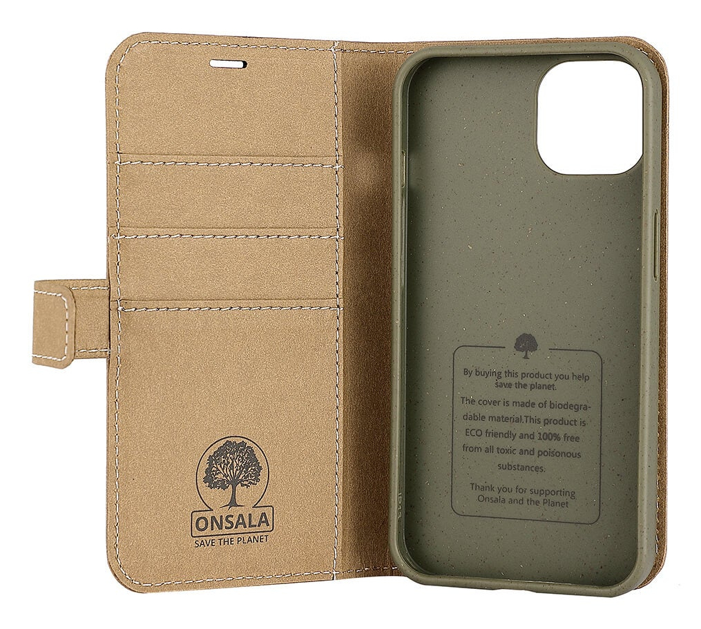 Onsala Wallet Case Sand - iPhone 13 – image 3