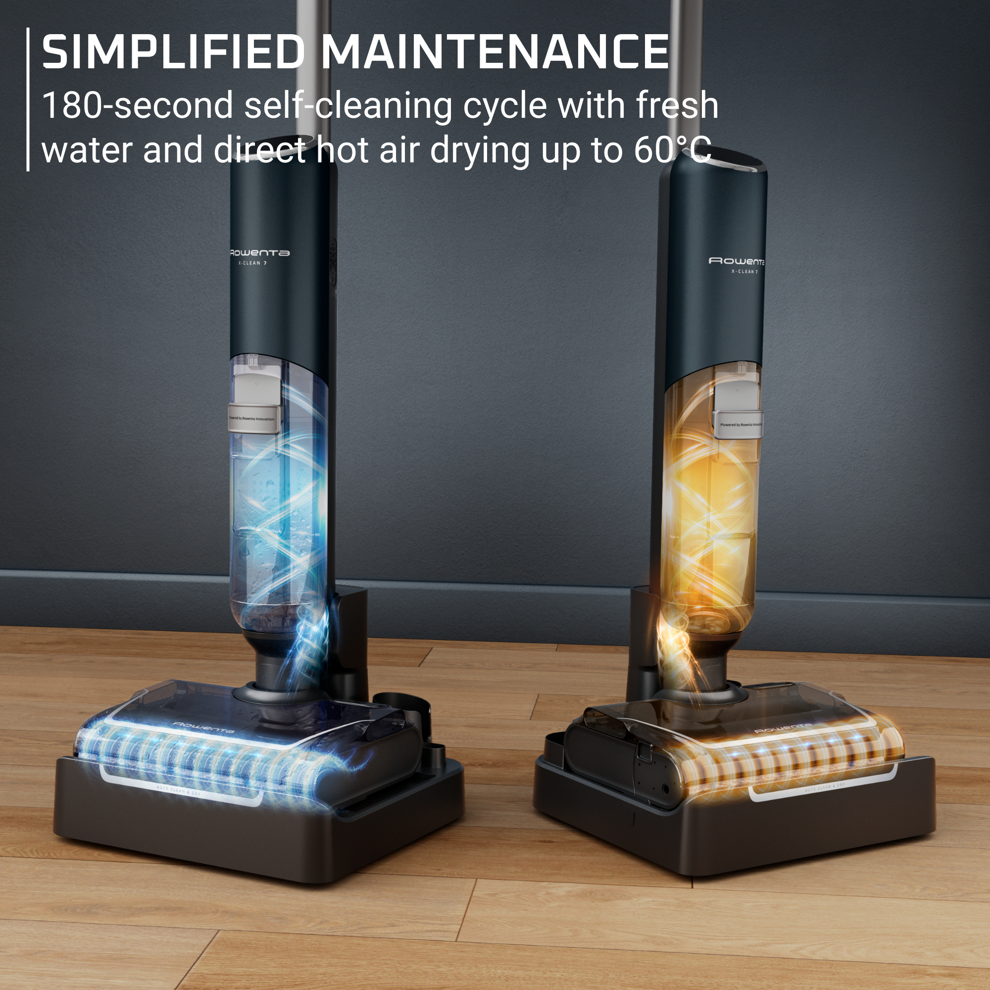 Rowenta X-Clean 7 GZ5735E0 stick vacuum/electric broom Battery Dry&wet Bagless – image 7
