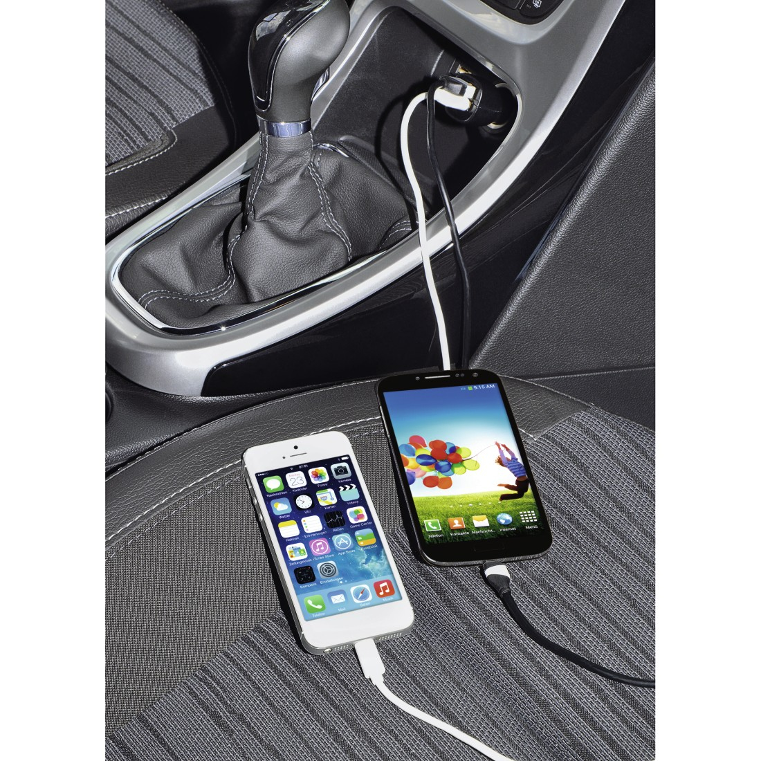 Hama 00123545 mobile device charger MP3, Smartphone, Tablet Black Cigar lighter Fast charging Auto – image 5
