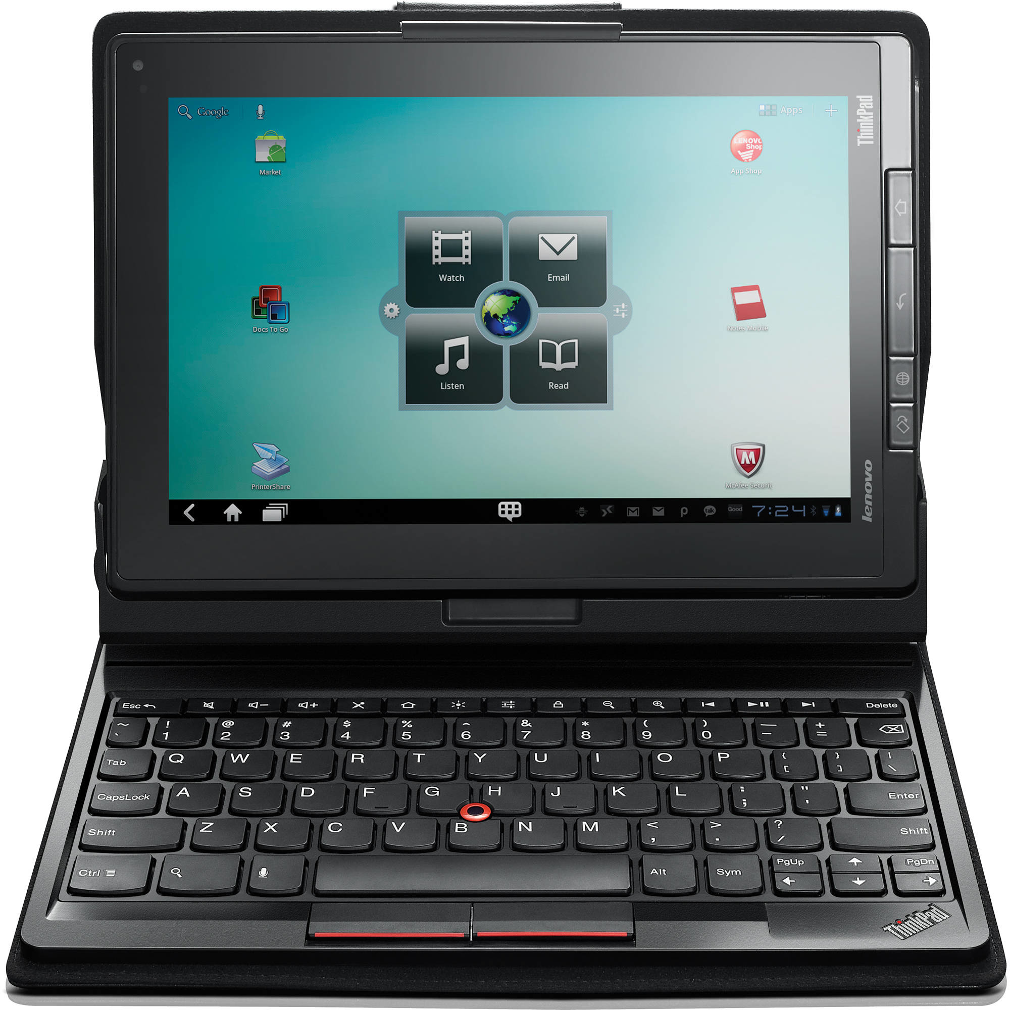 Lenovo 03X6370 mobile device keyboard UK English USB Black – image 2