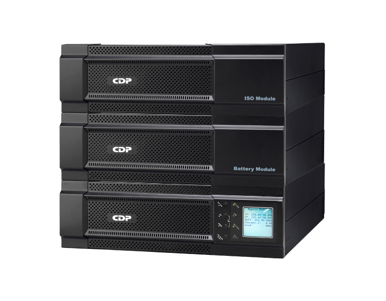 CDP UPO22-10RTAXK 10KVA/10KW Online UPS KIT Include PM TM BM MBS1 PF UL, FCC, 220/230/240V 10U – image 2