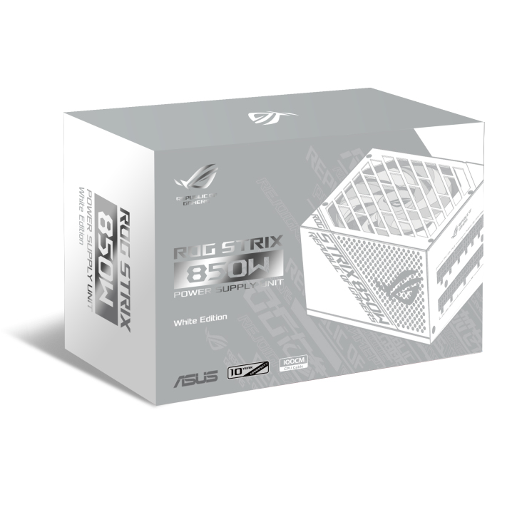 ASUS ROG -STRIX-850G-WHITE power supply unit – image 7