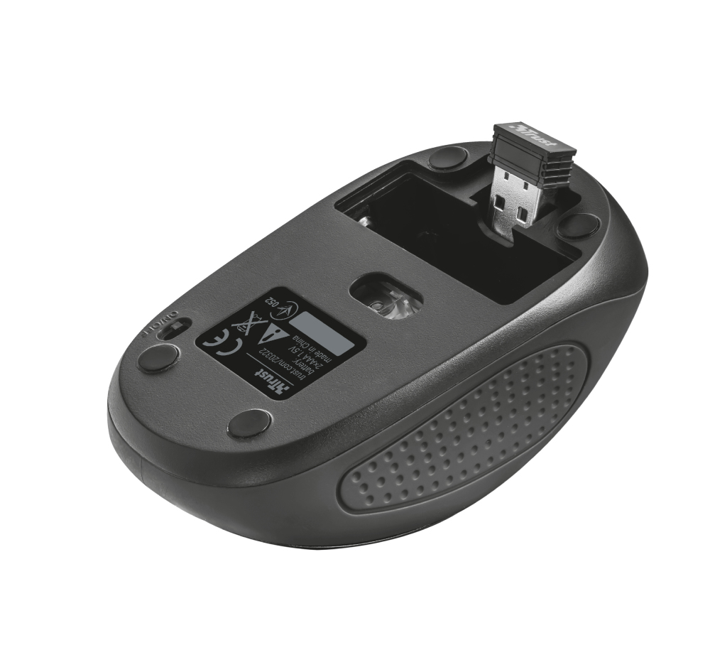 Trust 20322 mouse Ambidextrous RF Wireless Optical 1600 DPI – image 2