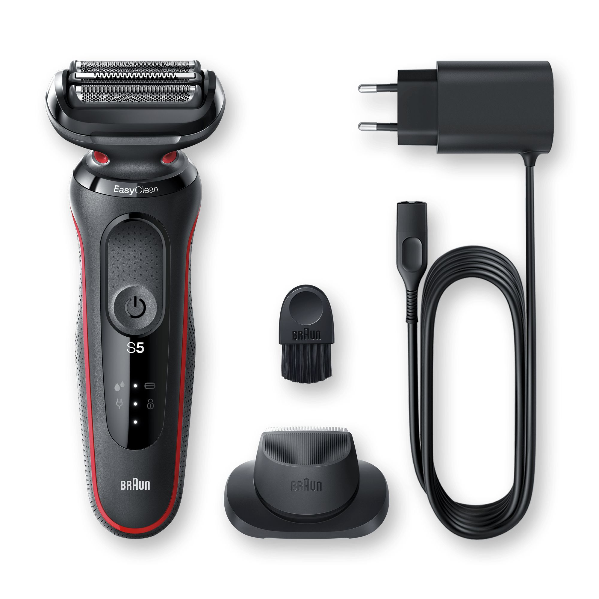 Braun Series 5 50-R1200s Foil shaver Trimmer Red – image 5