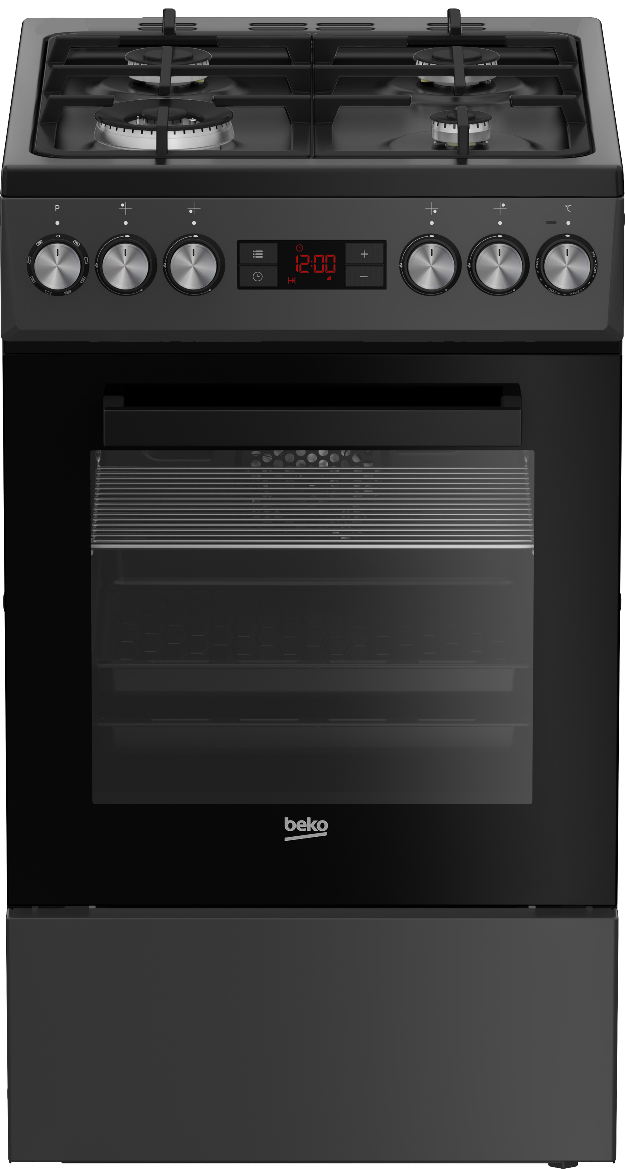Beko FSM51330DAOT Freestanding cooker Electric Gas Anthracite