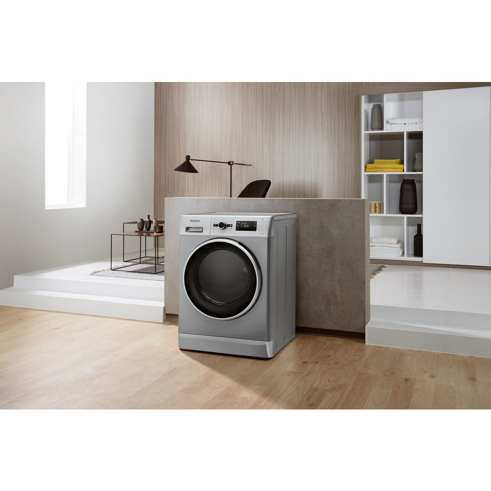 Whirlpool FWDG96148SBS washer dryer Freestanding Front-load Silver – image 4