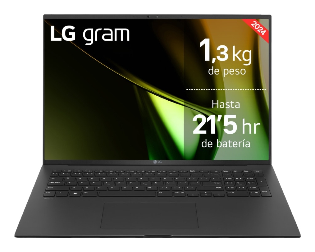LG Gram 17Z90S-G.AD7BB laptop Intel Core Ultra 7 155H Computer portatile 432 cm (17") WQXGA 16 GB LPDDR5x-SDRAM 512 GB SSD Wi-F