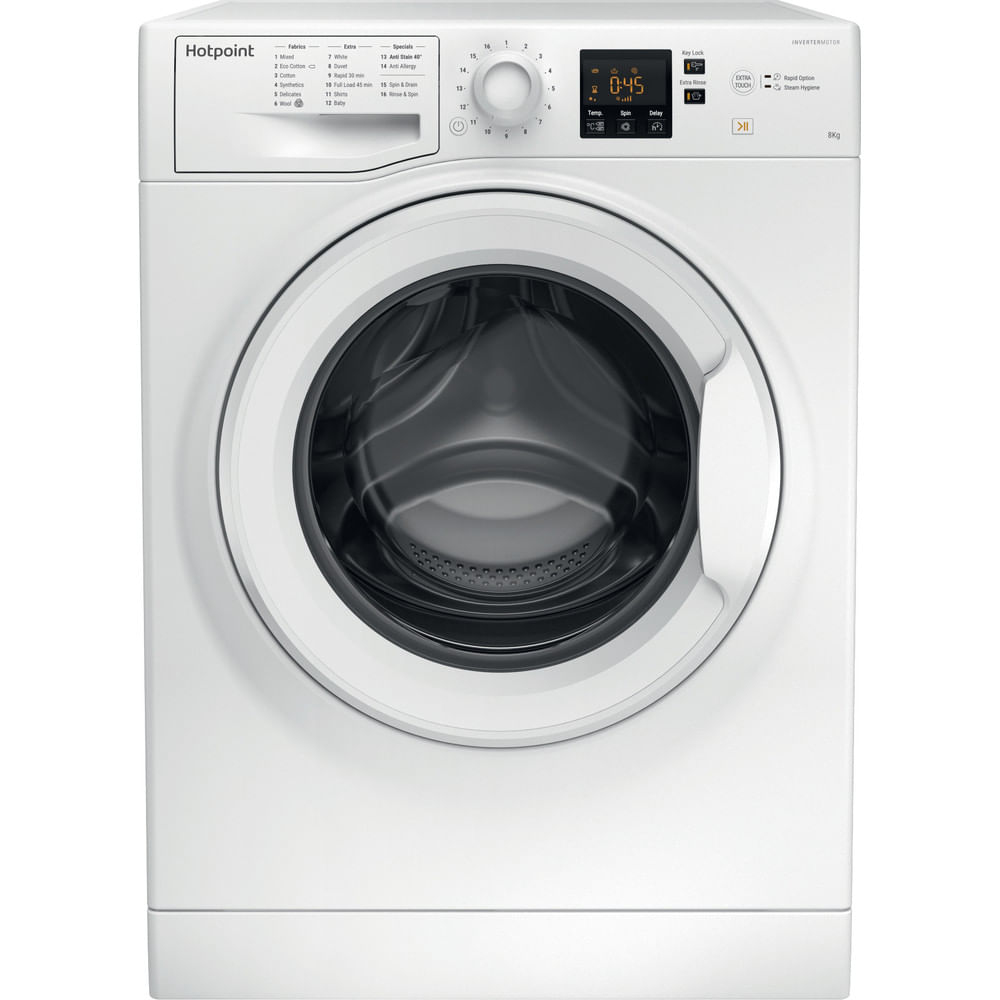 Hotpoint NSWM 843C W UK — vue 1 sur 7