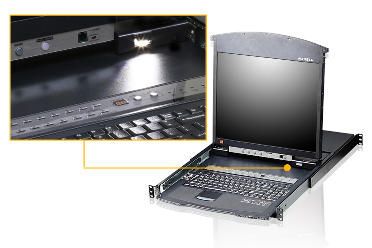 ATEN KL1508AN rack console – image 4