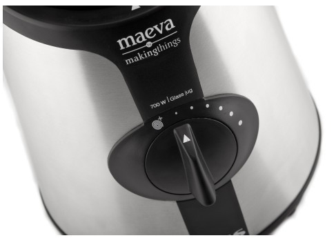 NGS Maeva 1.5 L Tabletop blender 700 W Black, Silver – image 5