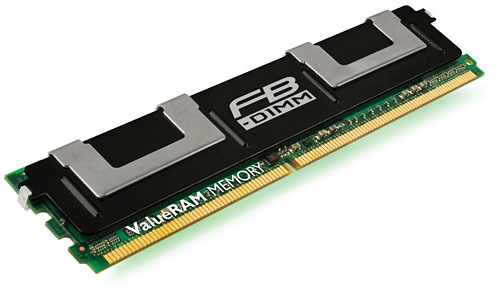 Kingston Technology 512MB 533MHz DDR2 ECC Fully Buffered CL4 DIMM Single Rank, x8