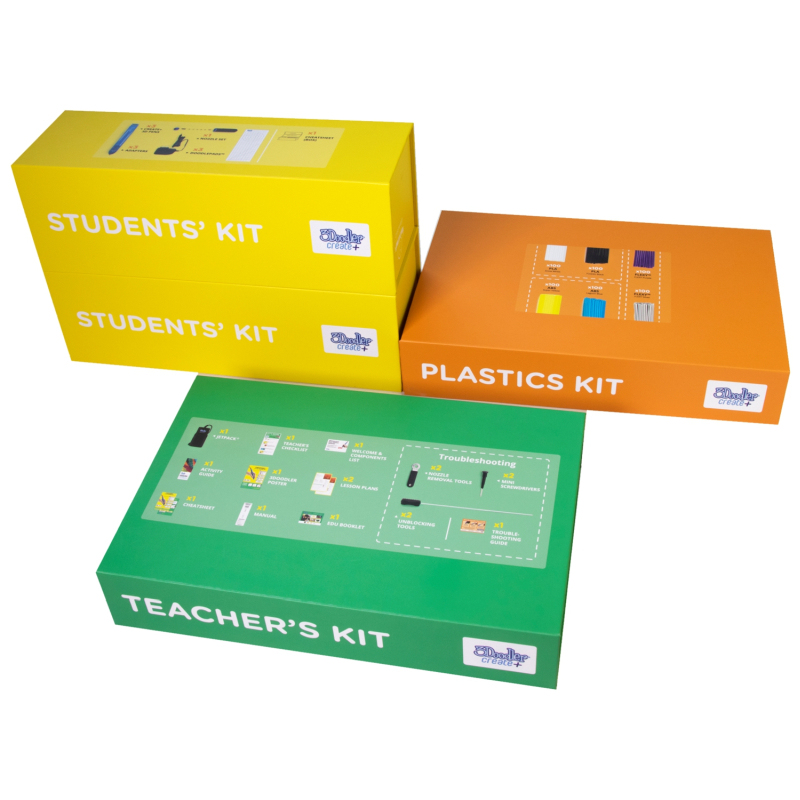 3Doodler MINT Schulset Create+ Learning 3D Drucker-Stift 3 mm – image 1
