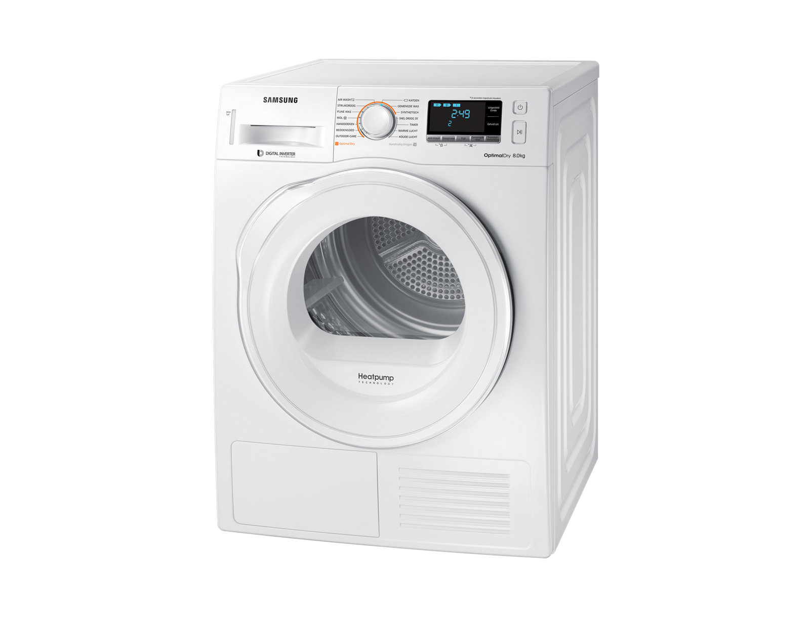 Samsung DV80M6210EW tumble dryer Freestanding Front-load – image 4