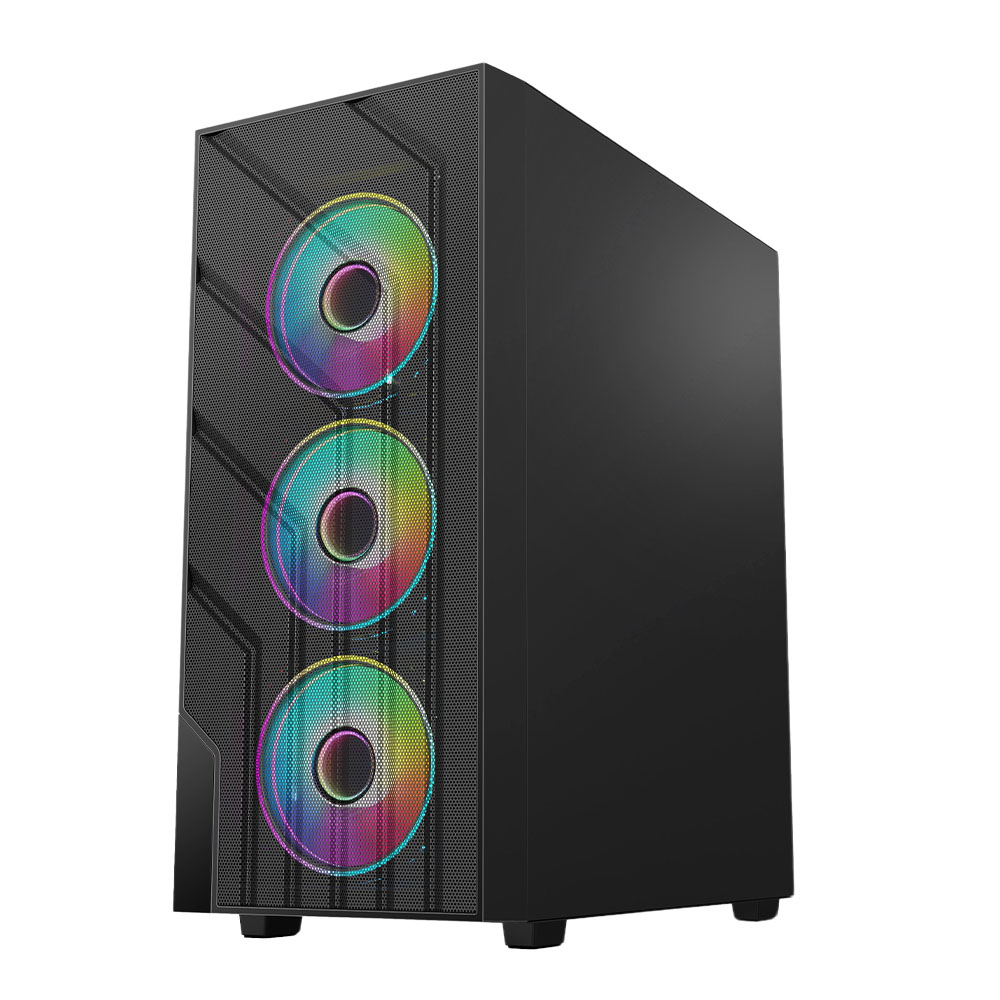 VIDA SIROCCO-BLK computer case Black