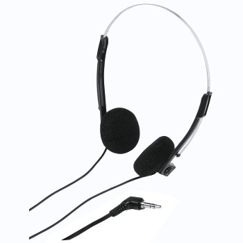 Hama HK-3040 Headphones Wired Black, Silver