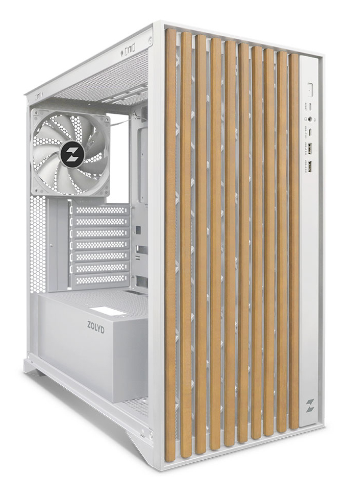 Zolyd Dynaria Midi Tower White, Wood – image 3