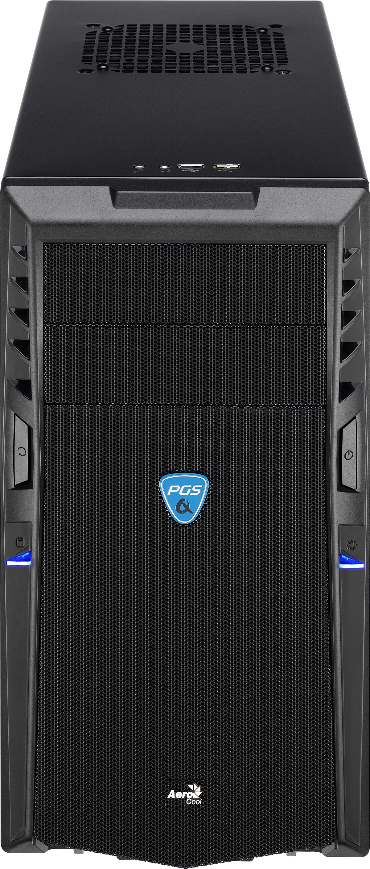 Aerocool QS202 computer case Midi Tower Black – image 2