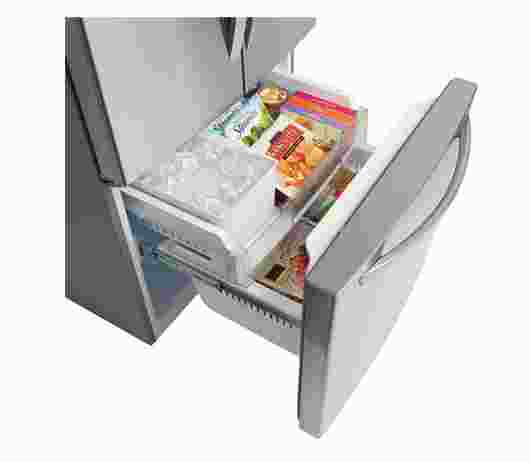 LG LFC22770ST side-by-side refrigerator Freestanding – image 3