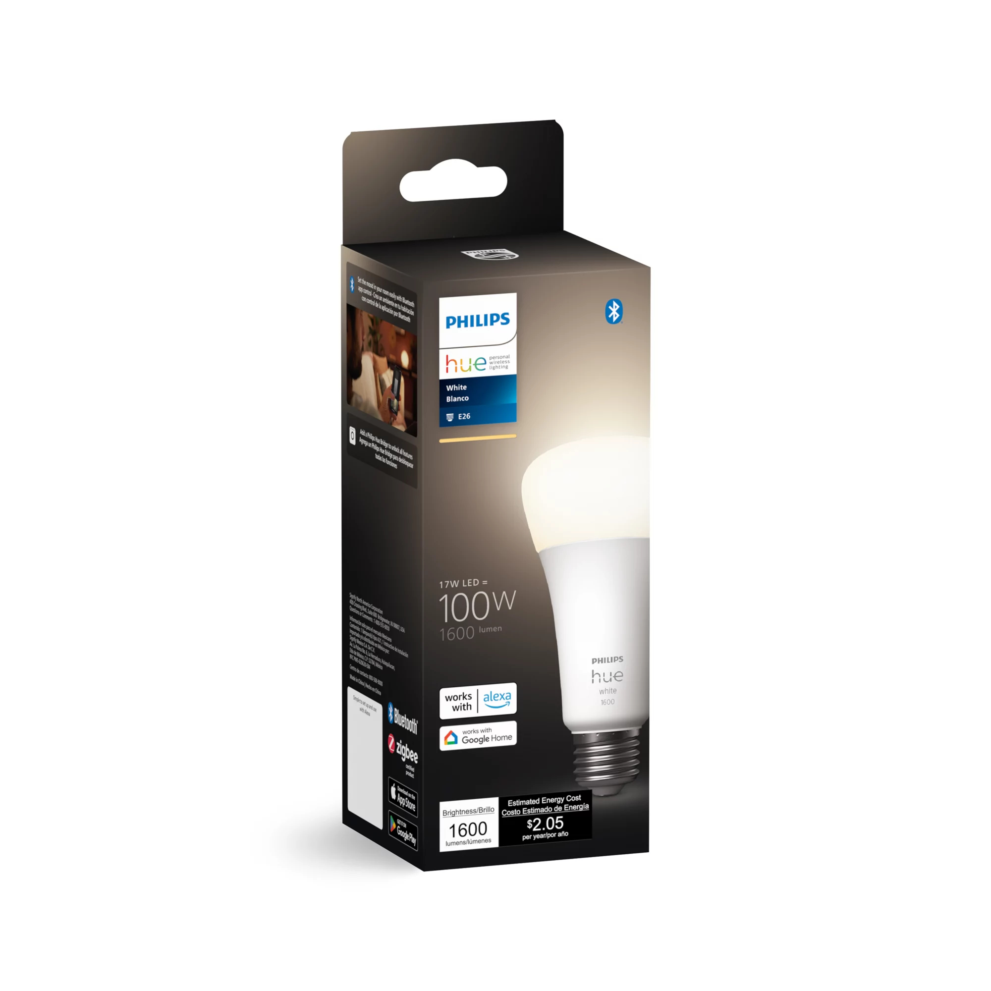 Philips by Signify Philips Hue White 046677557805 smart lighting Smart bulb Bluetooth/Zigbee – image 3