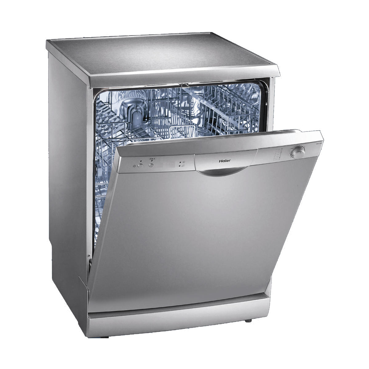 Haier DW12-TFE2ME-F dishwasher Freestanding 12 place settings – image 2