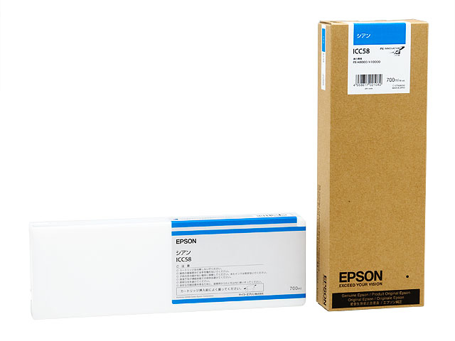 Epson ICC58 ink cartridge Original Cyan