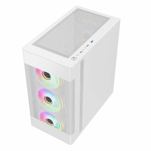 VIDA ZEPHYR-WHT computer case White – image 3