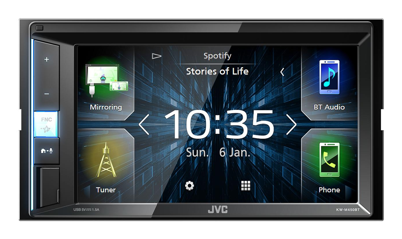 JVC KW-M450BT car media receiver Black – image 3