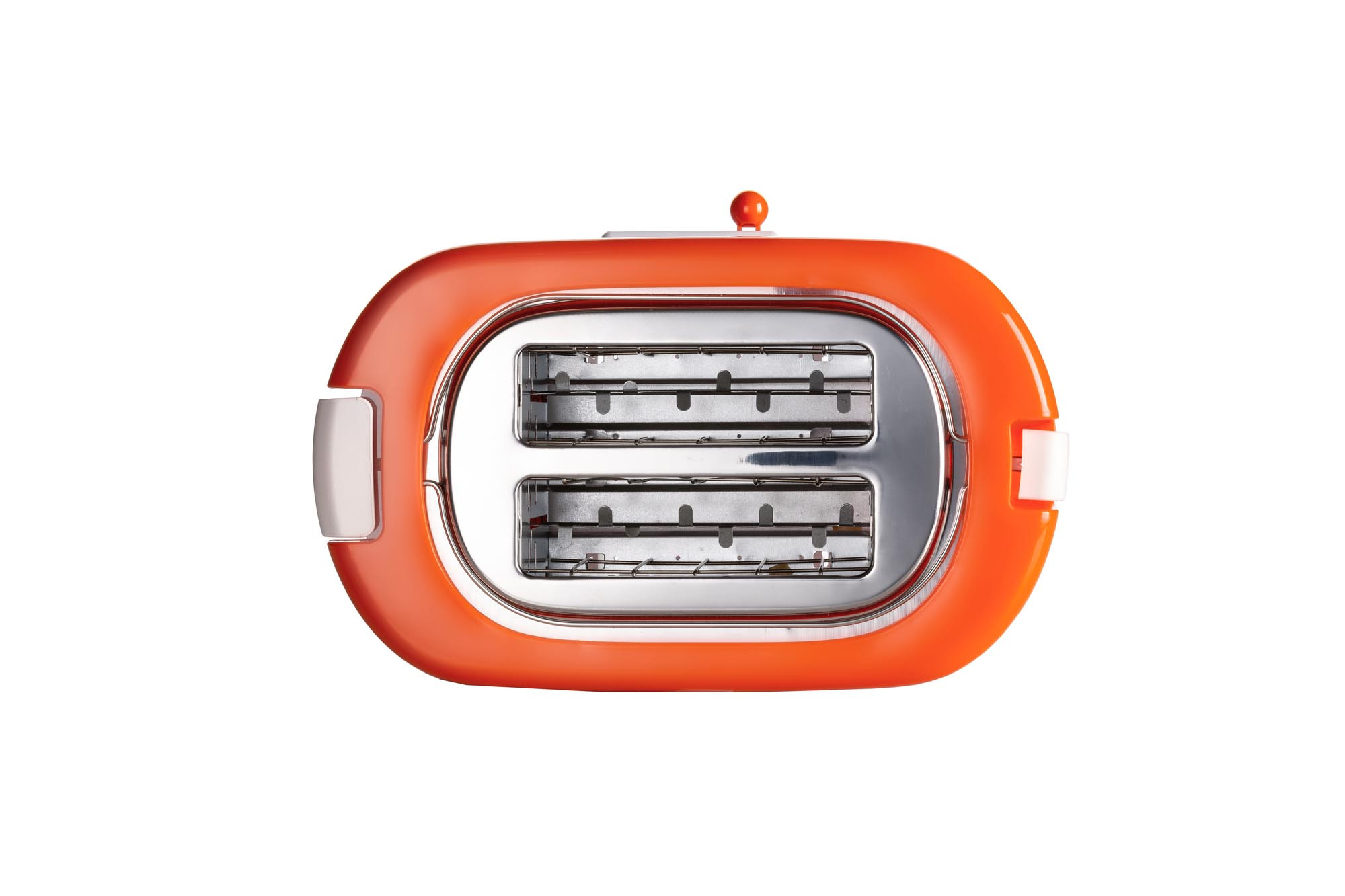 Ariete 159 Toastime - Toaster with Tongs for 2 slices of bread - 9 Degrees of Browning - 700 Watt - White and Orange – image 5