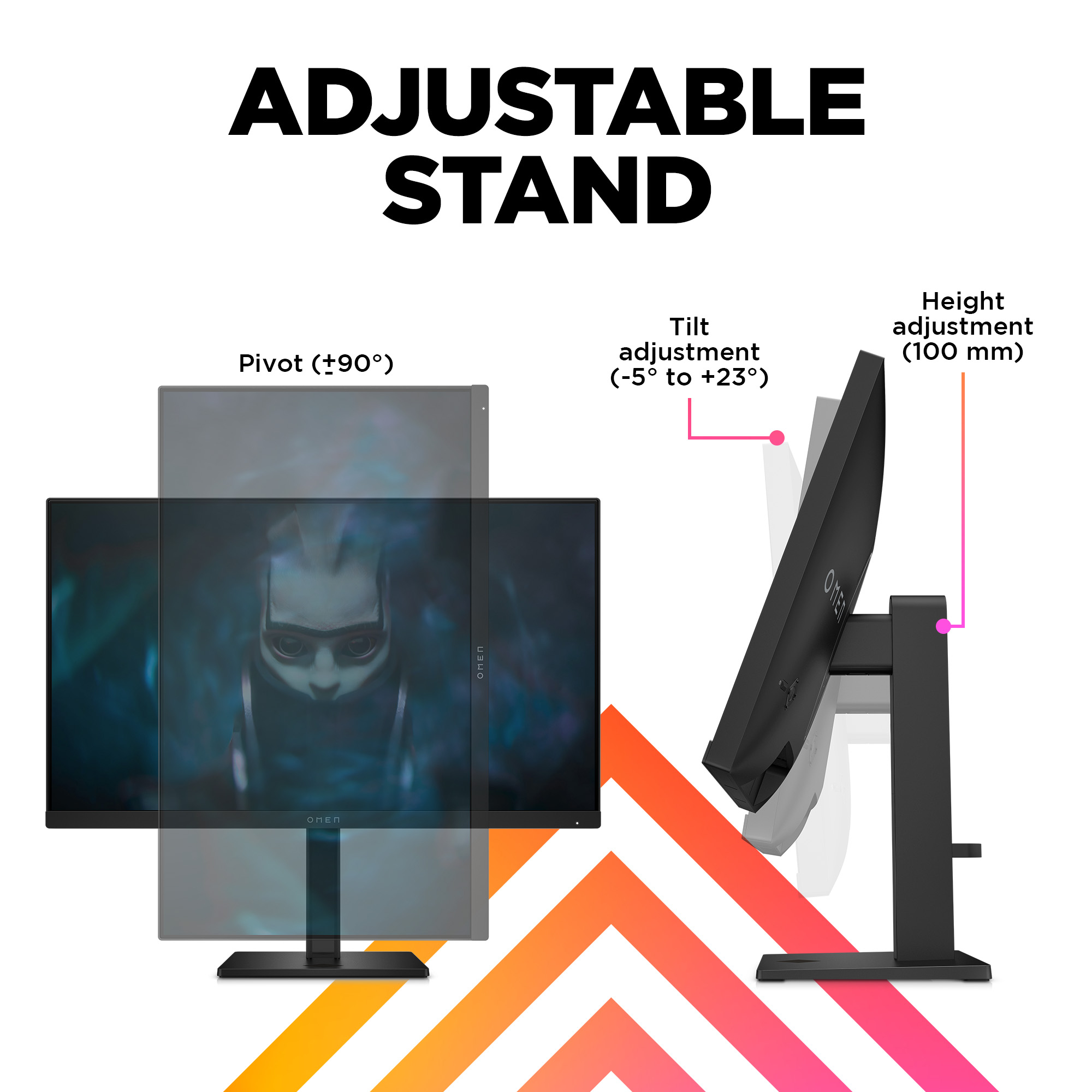 HP OMEN by HP 23.8 inch FHD 165Hz Gaming Monitor - OMEN 24 – image 2