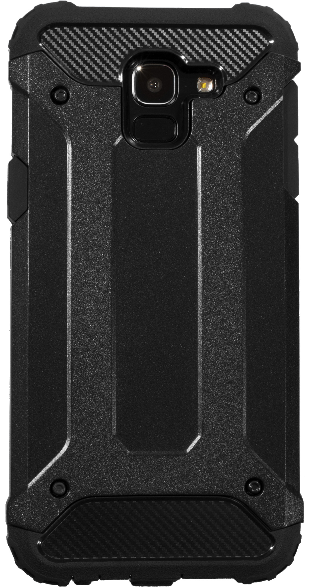 Mobiparts Rugged Shield Case Samsung Galaxy J6 (2018) Black