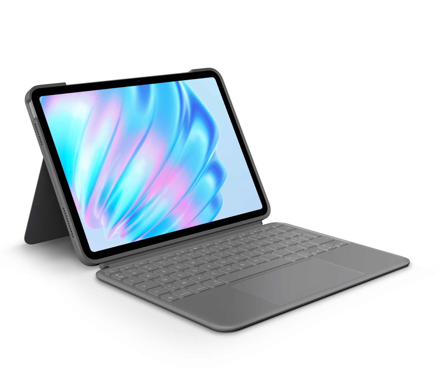 Logitech Combo Touch AZERTY Francese Smart Connector Grigio