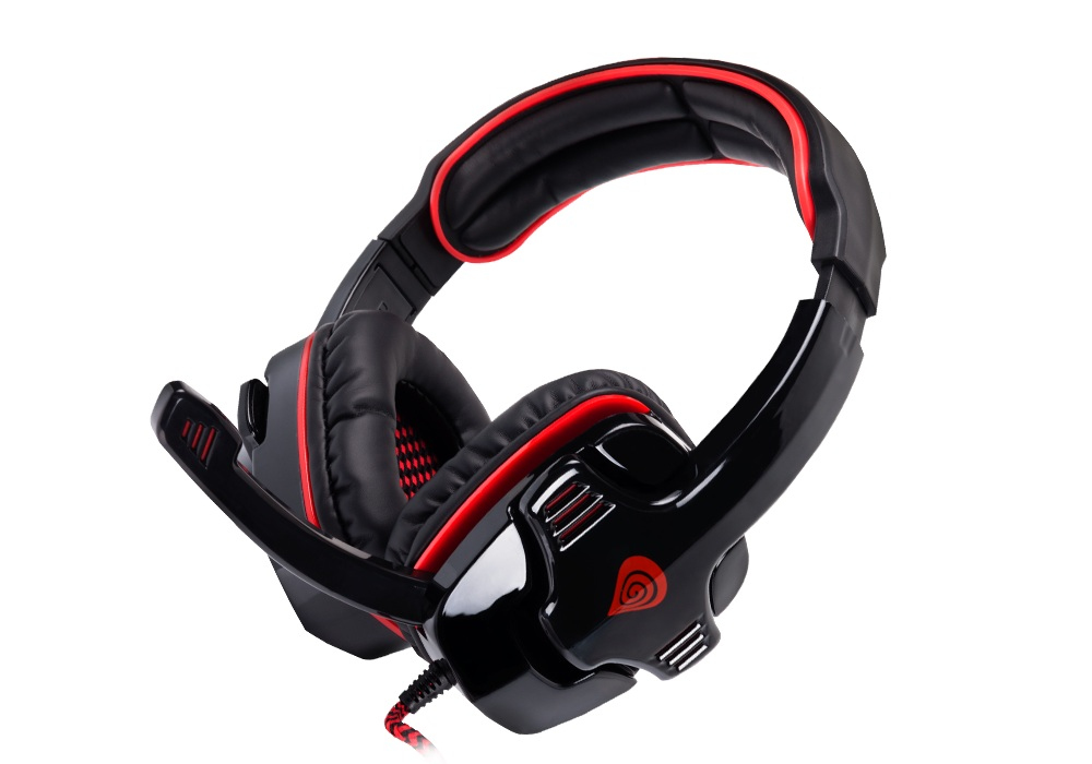 GENESIS HX66 Headset Wired Head-band Gaming Black, Red – image 2