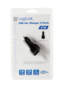 LogiLink PA0102 mobile device charger Universal Black Cigar lighter Auto – image 5