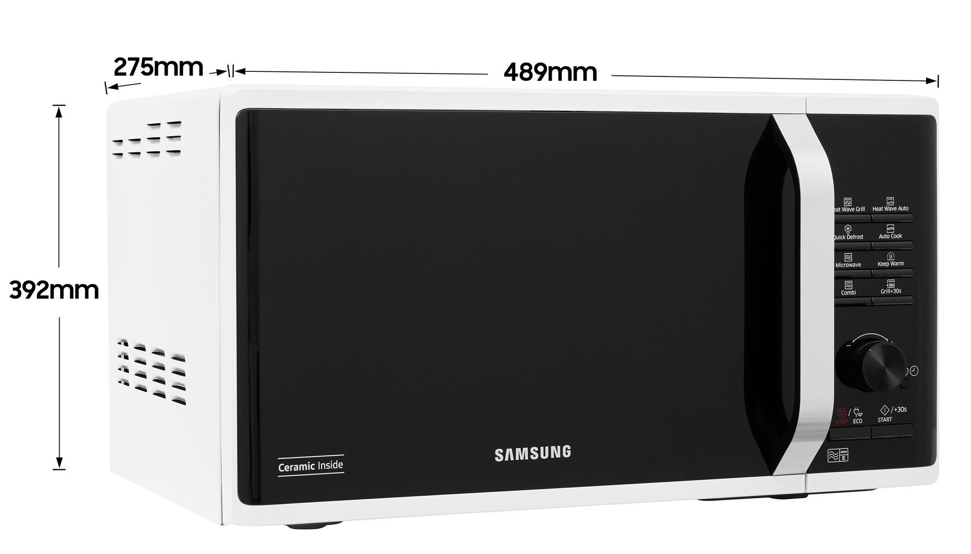 Samsung MW3500K Microwave Oven with Heat Wave Grill – image 8