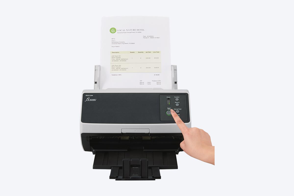 Ricoh FI-8150U ADF + Manual feed scanner – image 4