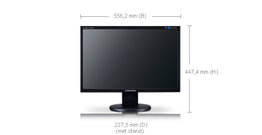 Samsung 2443NW computer monitor – image 1