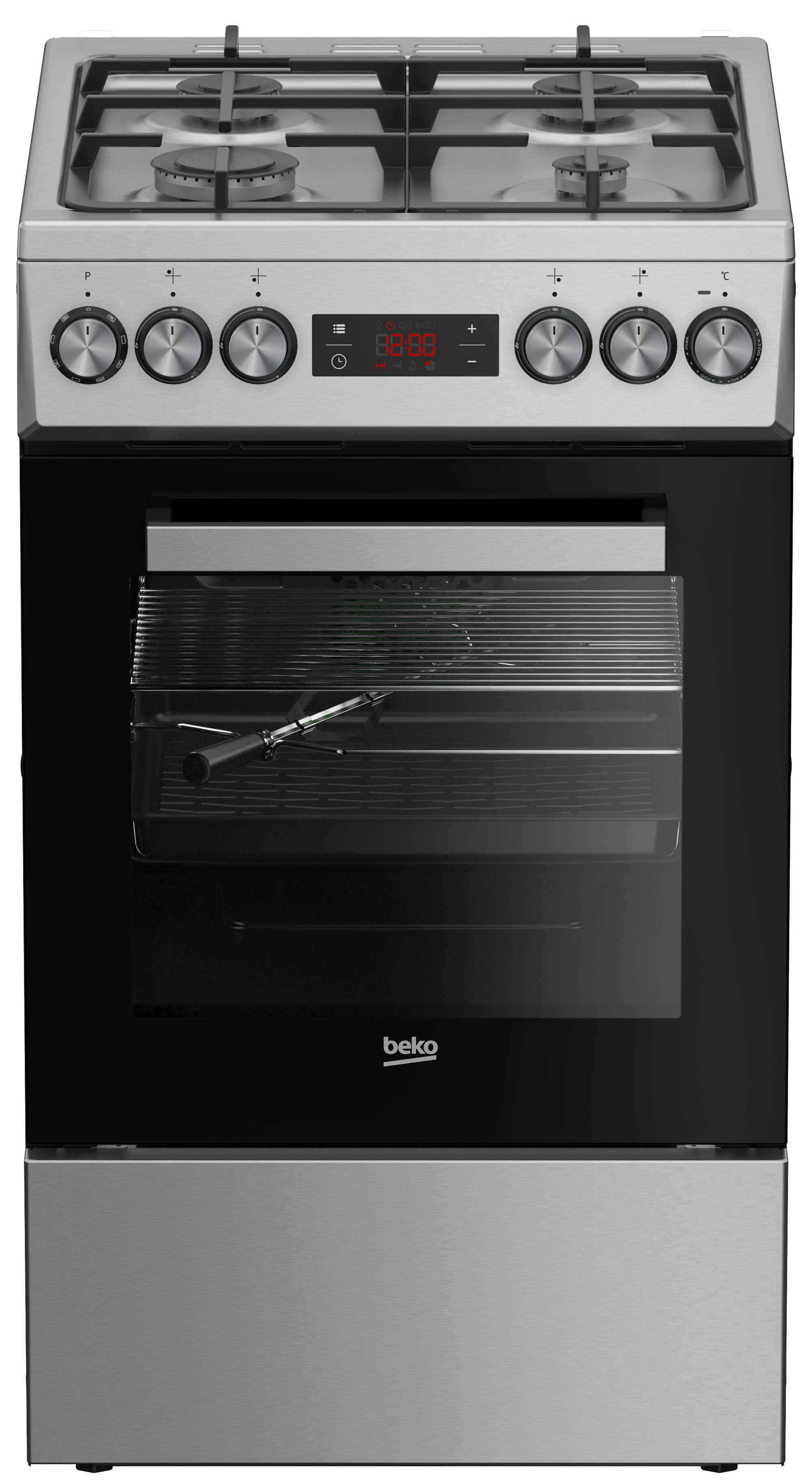 FSMT52336DXDT Freestanding cooker Electric Gas Stainless steel