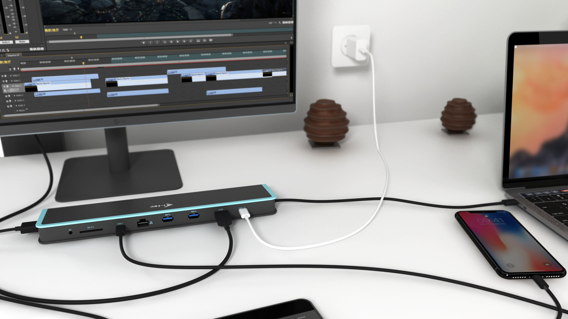 i-tec USB-C Flat Docking Station + Power Delivery – image 7
