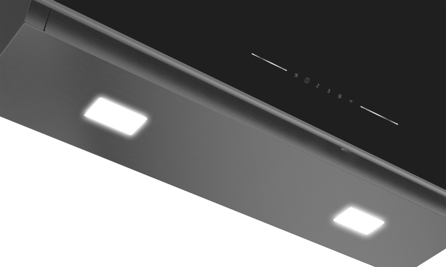 Beko BHCA96641BFBHS cooker hood Wall-mounted Black 712 m³/h – image 2