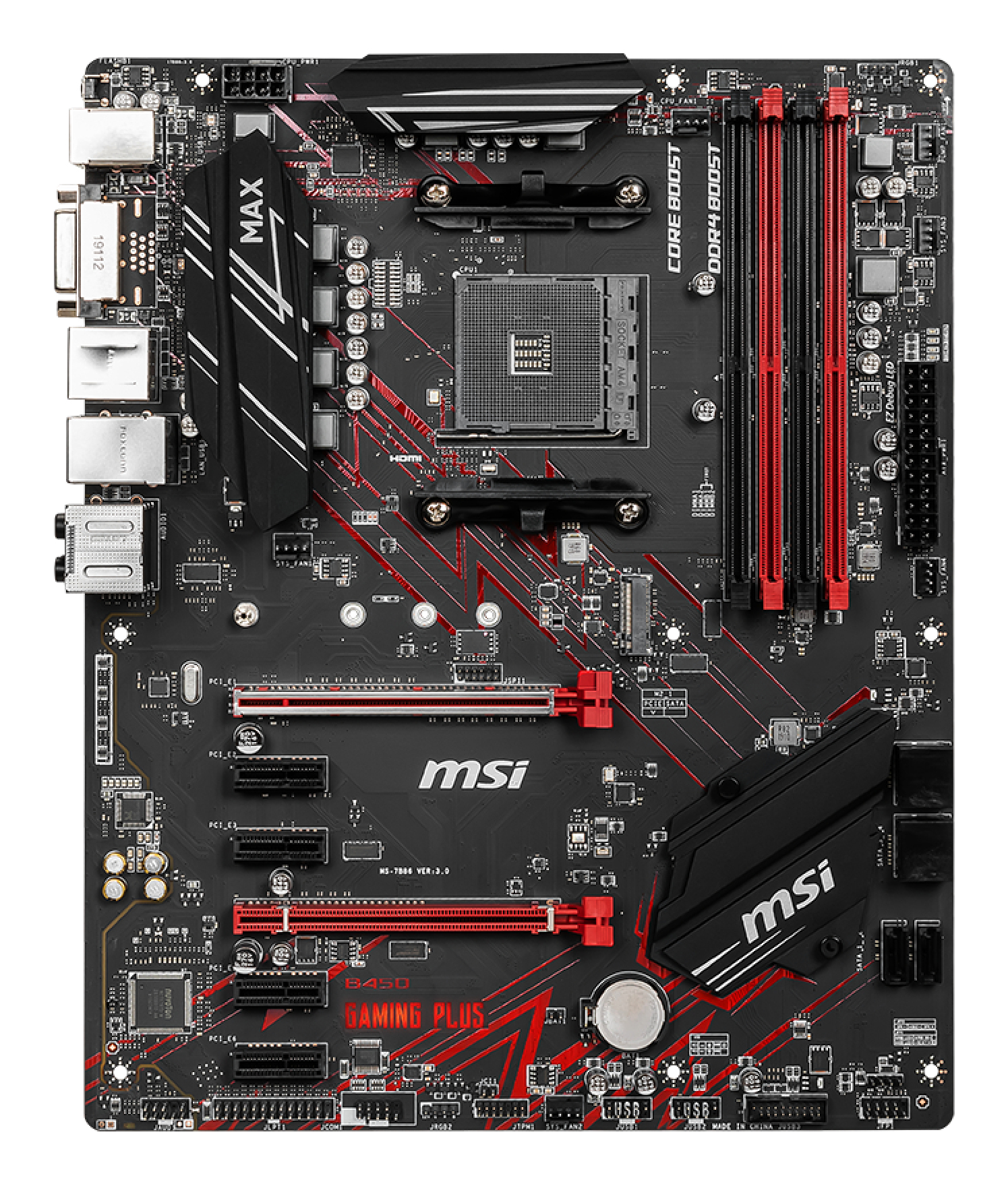 MSI B450 GAMING PLUS MAX – image 2