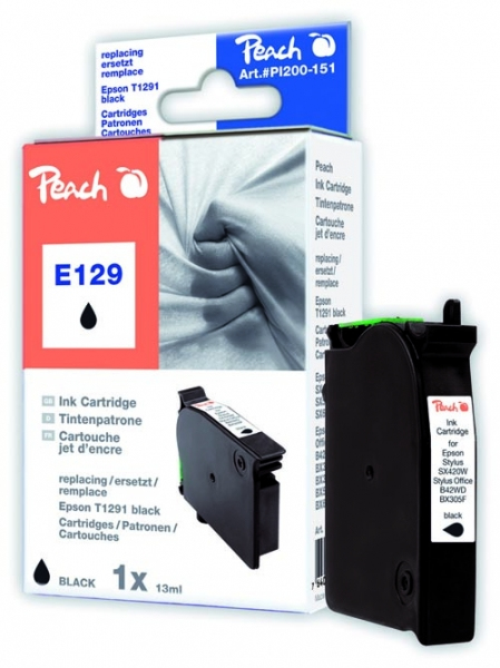 Peach PI200-151 ink cartridge 1 pc(s) Black