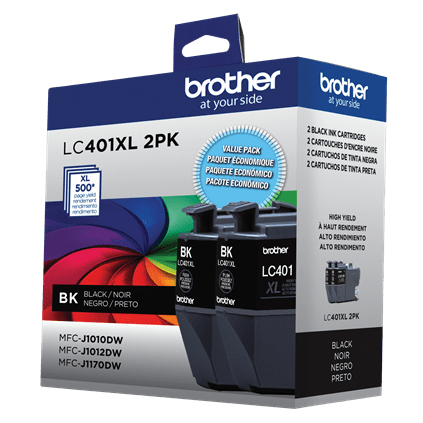 Brother LC401XL2PKS ink cartridge 1 pc(s) Original High (XL) Yield Black – image 5