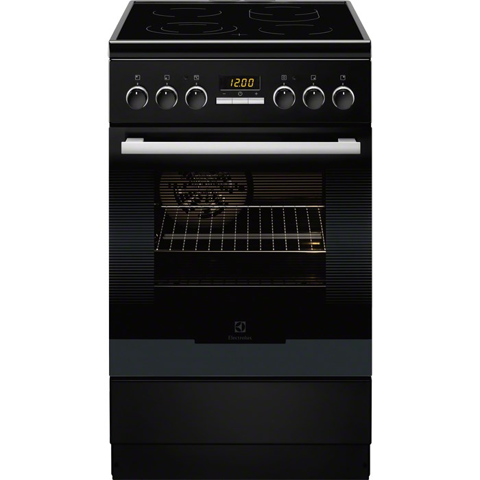 Electrolux EKC54502OK Freestanding cooker Electric Ceramic hob Black